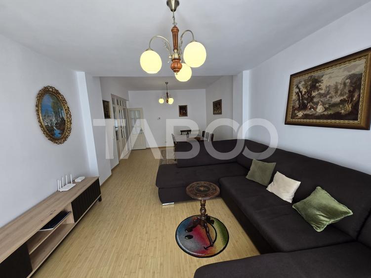 Apartament cu 4 camere decomandat, mobilat în Mihai Viteazul