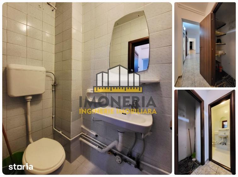 Apartament cu 3 camere semidecomandat în Colentina