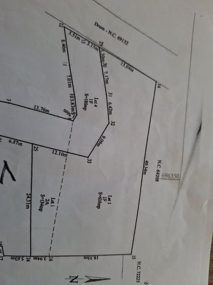 Teren de 772 mp, în Exterior Vest