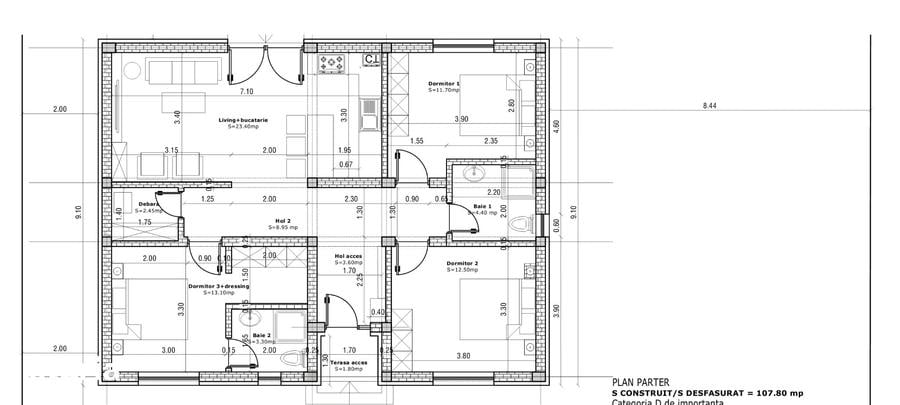 Casă cu 4 camere cu Teren 400 Mp în Crevedia