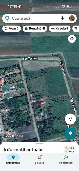 Teren de 1500 mp, în Hotărani