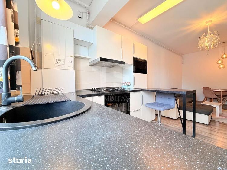 Apartament cu 3 camere, mobilat în Rahova