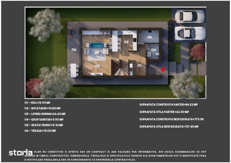 Vila 4 camere | Teren 350 mp | SU 160 mp| nZeb - 13