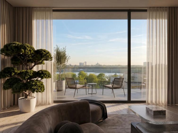 Apartament cu 2 camere decomandat în Floreasca
