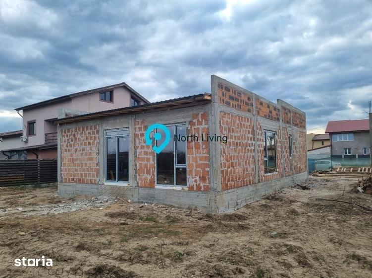 Casa individuala - 4 camere - 110 mp utili- Teren 500 mp -Domne?ti - 6