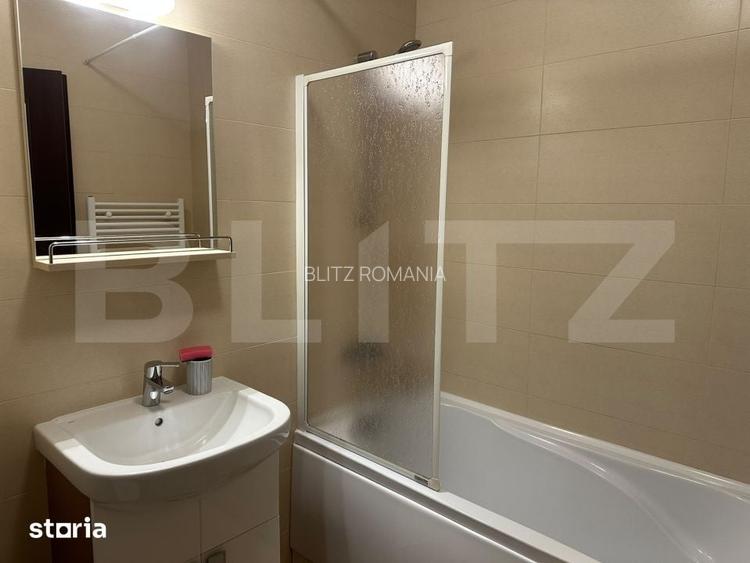 Apartament 1 camera, 39 mp, zona Pietroasa