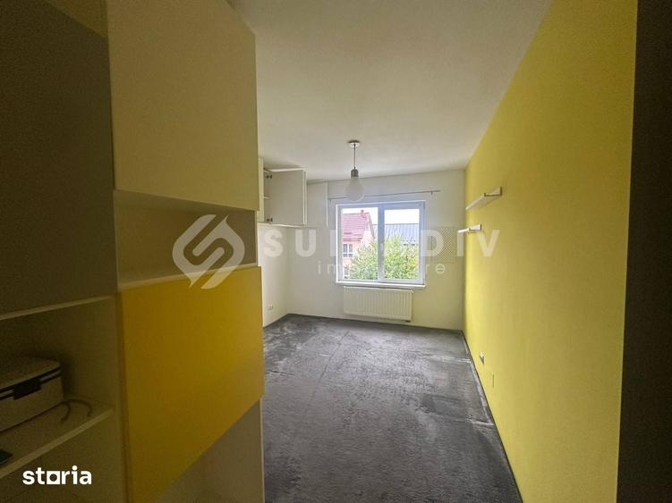 Apartament cu 3 camere semidecomandat în Florești