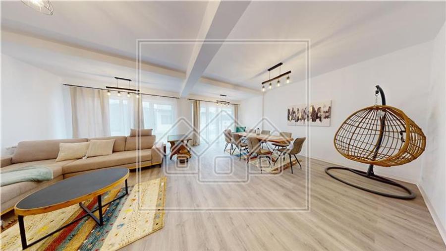 Casă individuală cu 5 camere cu Teren 458 Mp în Cisnădioara