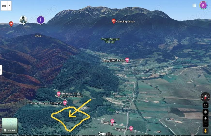 Teren de 10000 mp, în Glăjărie