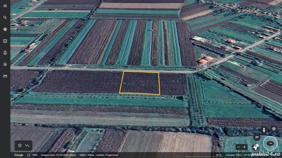 Teren de 5300 mp, în Odoreu
