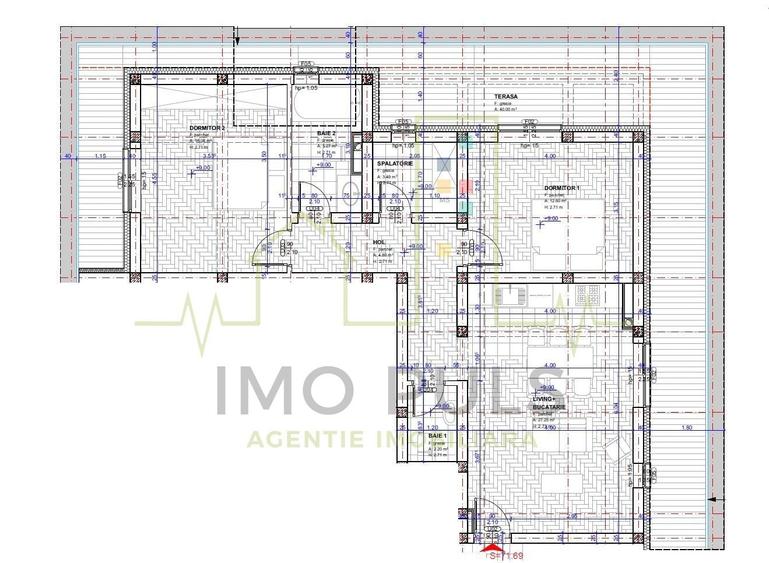 Apartament cu 3 camere în Torontalului