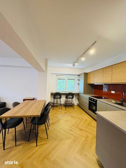 Apartament cu 3 camere, mobilat în Dorobanți