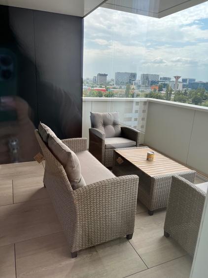 Cortina North | 2 camere ultra-modern | Etaj 8 | Balcon generos + parcare - 5