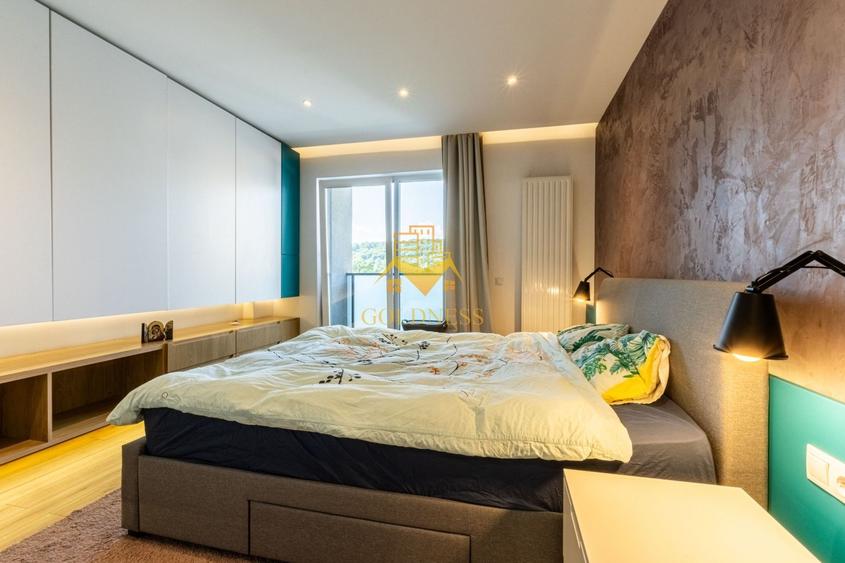Apartament cu 3 camere semidecomandat, mobilat în Dâmbul Rotund