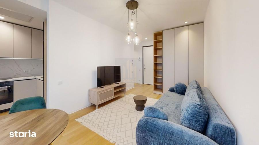 Apartament cu 2 camere, mobilat în Tei