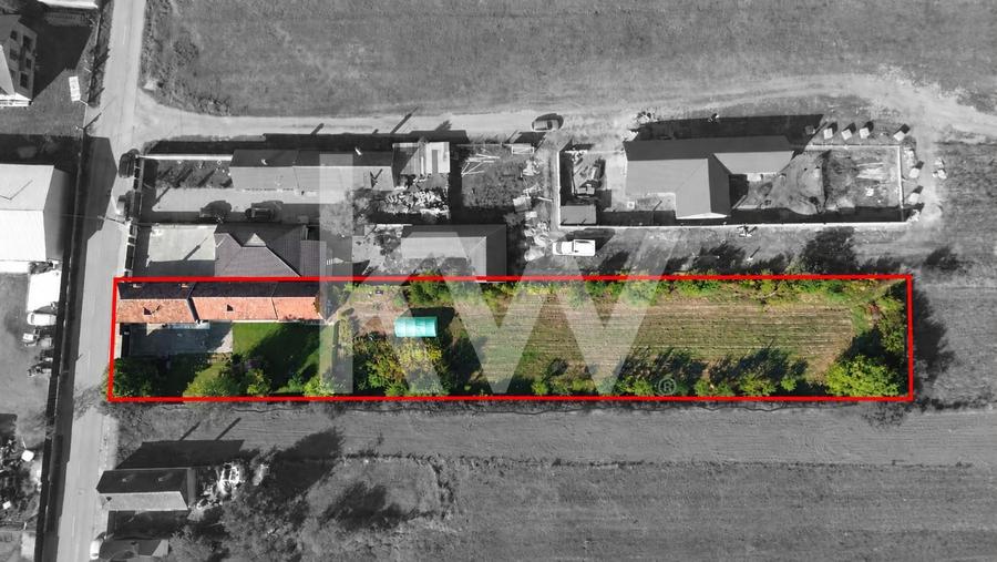 Casă individuală cu 3 camere cu Canalizare în Crizbav