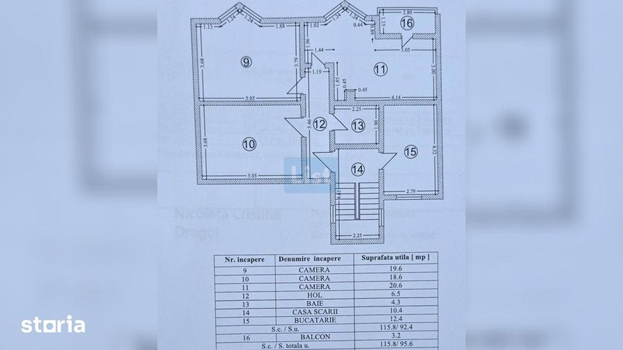 Casă cu 8 camere cu Teren 441 Mp în Central