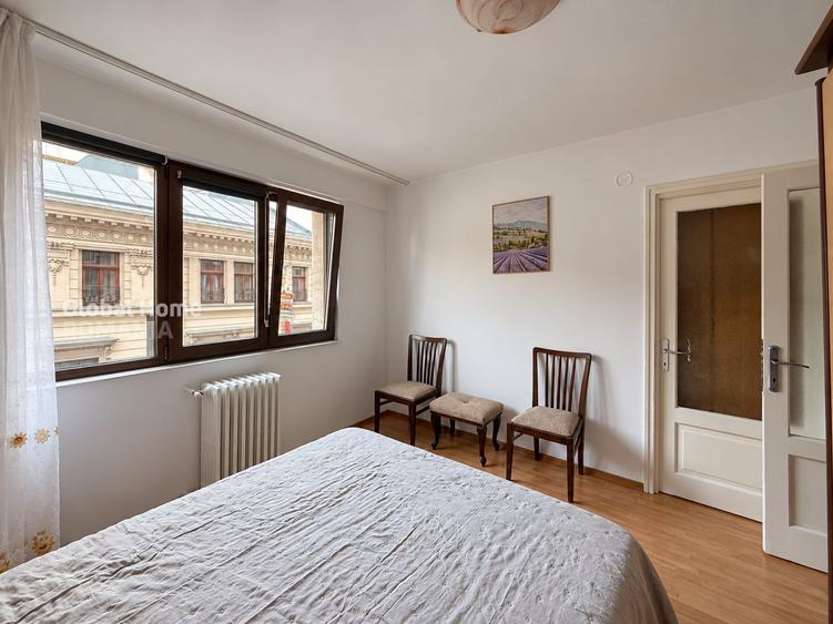 Apartament cu 2 camere semidecomandat, mobilat în Calea Victoriei
