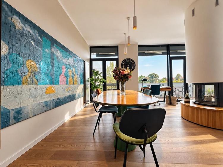 Penthouse cu 3 camere decomandat, mobilat în Parcul Carol
