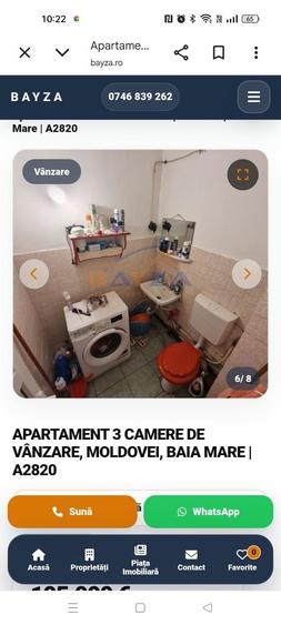 Apartament cu 3 camere decomandat în Central