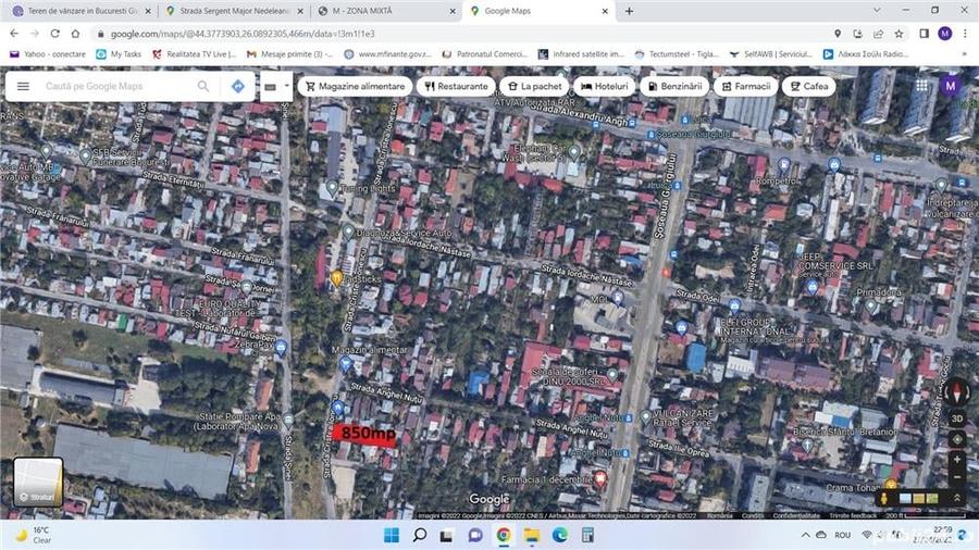 Teren în Giurgiului