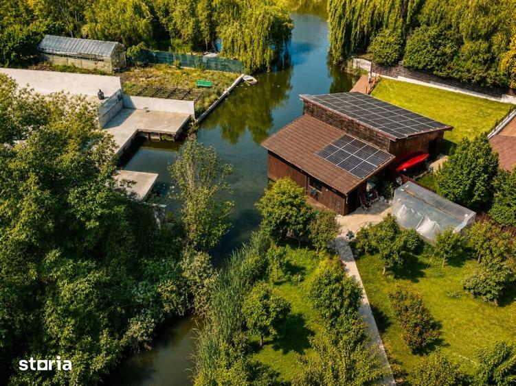Casă cu 9 camere cu Teren 4000 Mp în Snagov