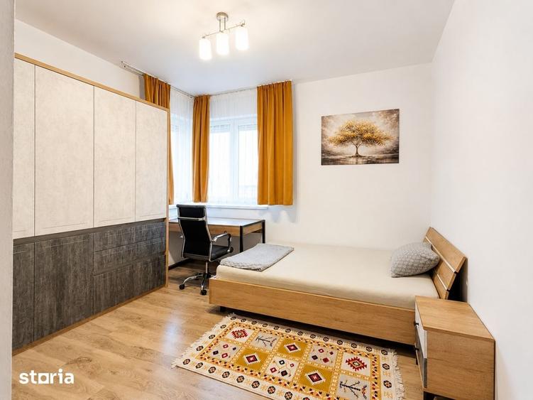 Apartament cu 3 camere, mobilat în Giroc
