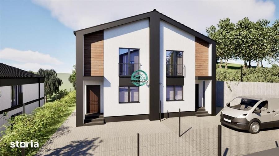 Case tip duplex de vanzare, 101 mp utili, 230 mp teren, in Corunca - 10