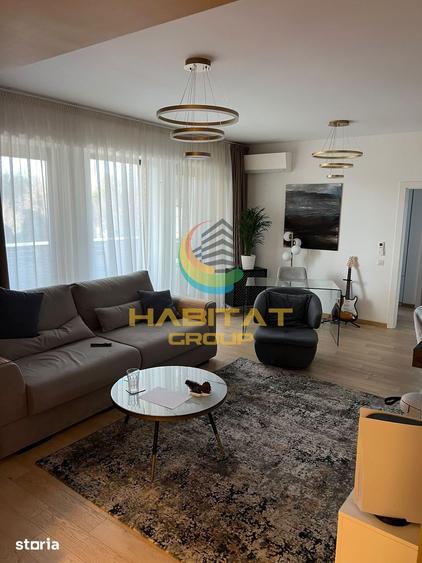 Apartament cu 3 camere, mobilat în Văcăresti