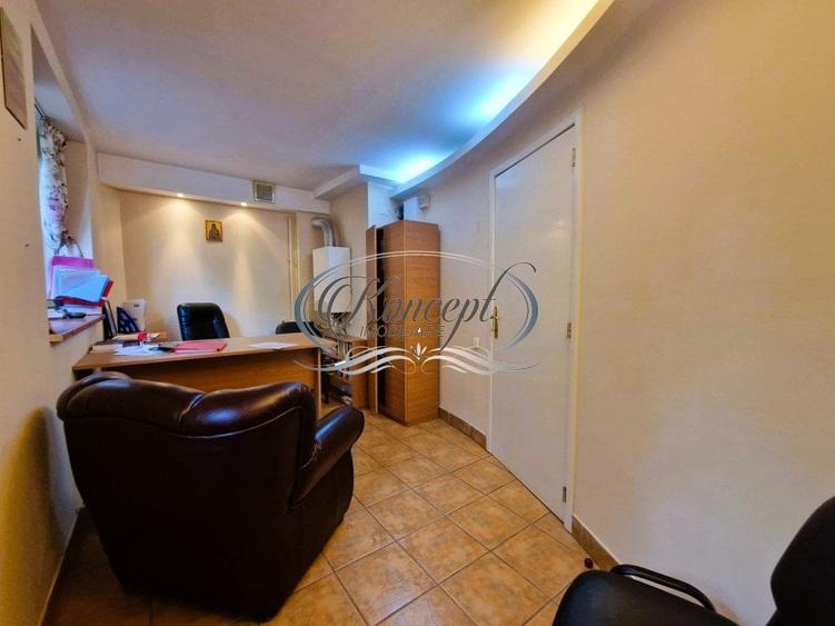 Apartament cu 3 camere semidecomandat, mobilat în Central
