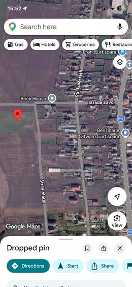 Teren de 450 mp, în Curtișoara