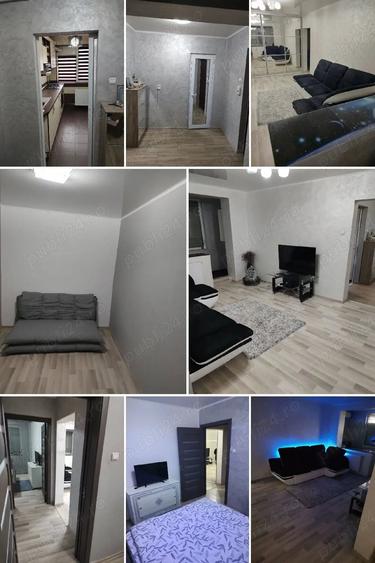 Apartament cu 3 camere semidecomandat în Micro 17