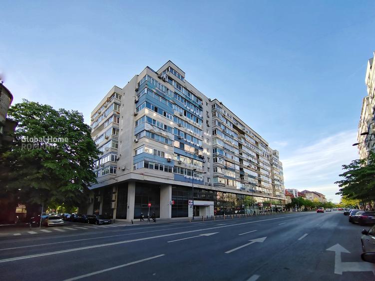 Apartament cu 3 camere decomandat, mobilat în Dorobanți