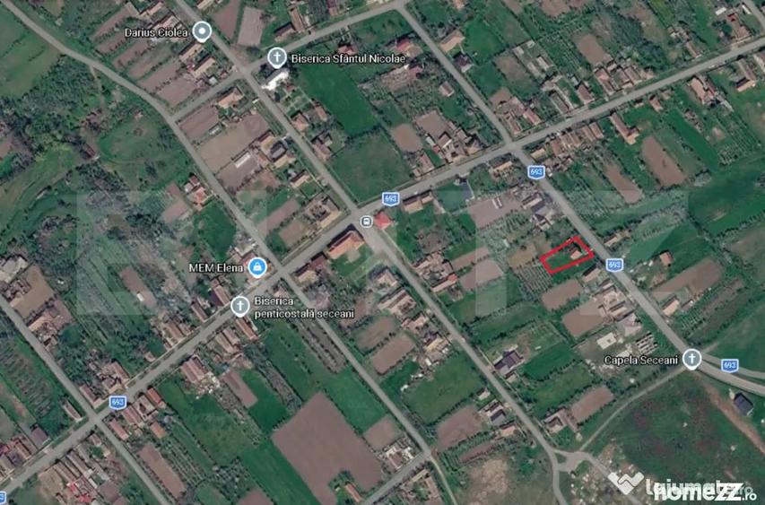 Casă cu 4 camere cu Teren 1275 Mp în Seceani