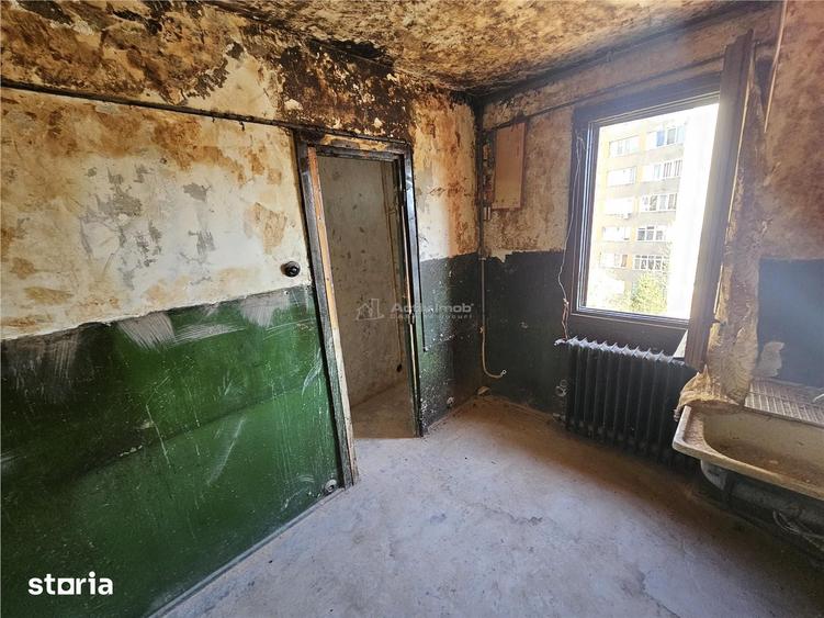 Apartament cu 2 camere semidecomandat în Nord