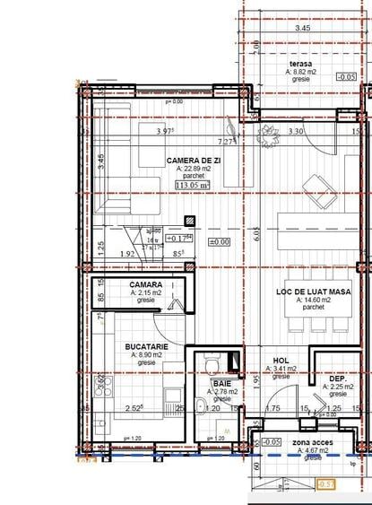 Duplex cu 4 camere cu Canalizare în Borhanci