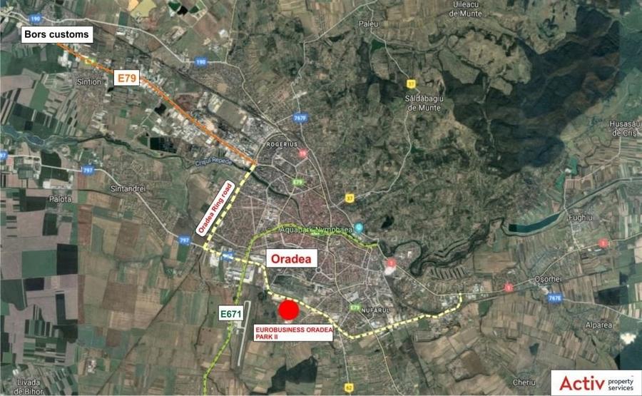 Spațiu industrial, de 50,000 mp, în Sud