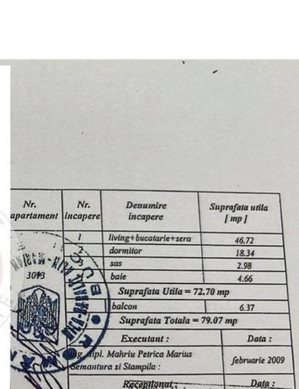 Apartament cu 2 camere în Calea Plevnei