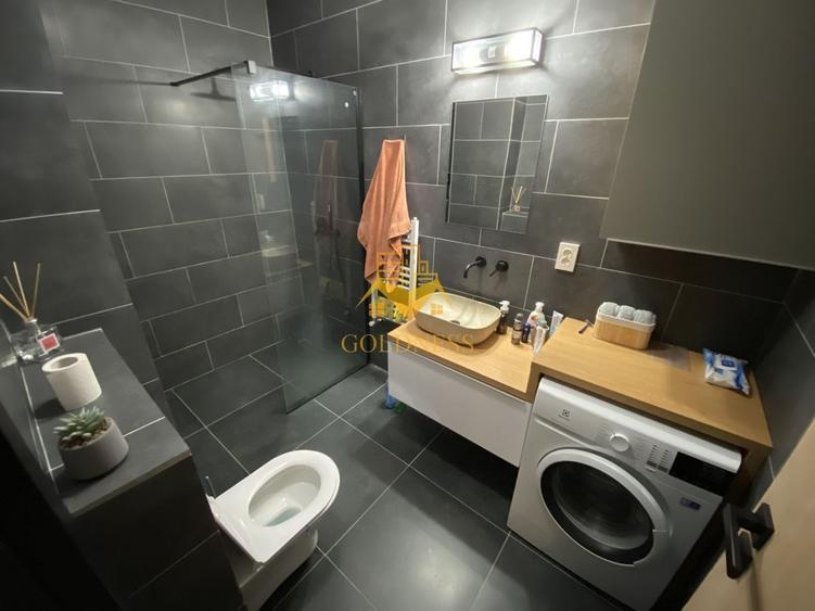 Apartament cu 2 camere semidecomandat, mobilat în Borhanci