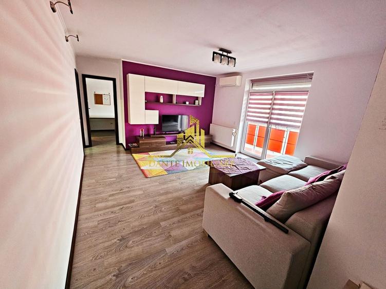 Apartament cu 2 camere semidecomandat, mobilat în Zorilor