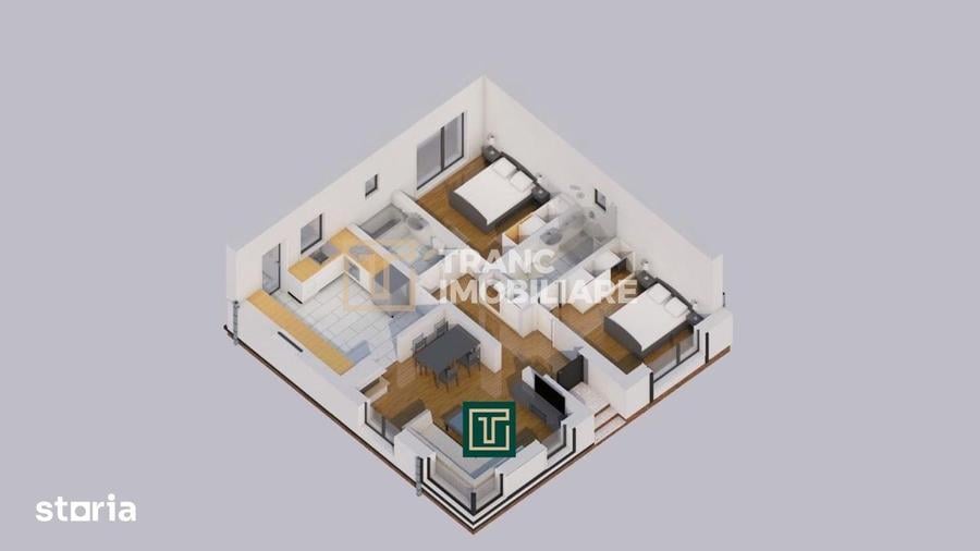 Casă cu 3 camere cu Teren 250 Mp în Gai
