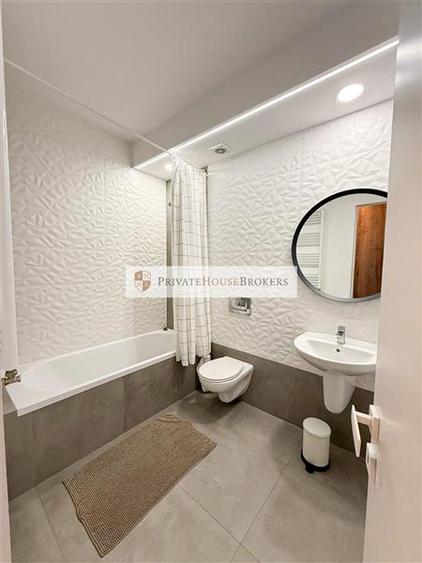 Apartament cu 2 camere semidecomandat, mobilat în Pipera