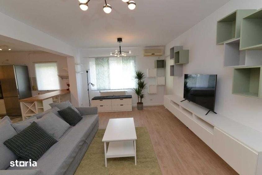 Apartament cu 2 camere semidecomandat în Tei