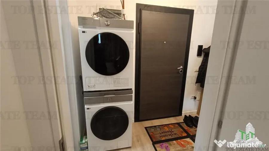 Apartament cu 2 camere semidecomandat, mobilat în Central