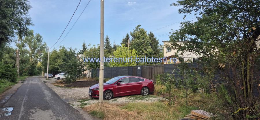Teren Construcții intravilan de 600 mp, în Balotești
