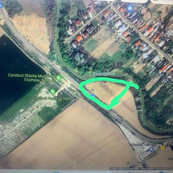 Teren intravilan situat in Magurele -Varteju 10.000 mp 35 euro - 3