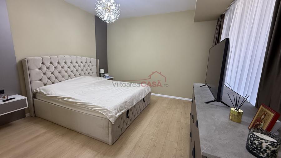 Apartament cu 3 camere semidecomandat, mobilat în Chitila