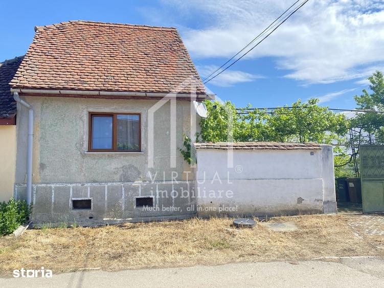 Casă cu 2 camere cu Teren 1141 Mp în Apoldu de Jos