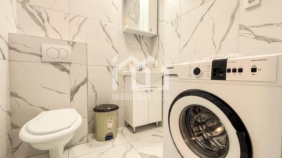 Apartament cu 3 camere semidecomandat, mobilat în Apahida