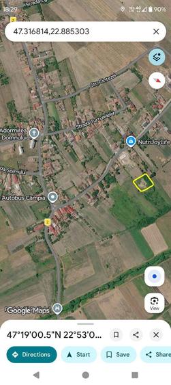 Teren de 1200 mp, în Central
